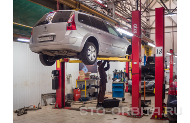 Комплексный ремонт Меган 2 на СТО «Орбита» в СПб