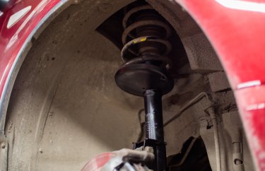 Замена амортизаторов Рено Сандеро (фото и видео)