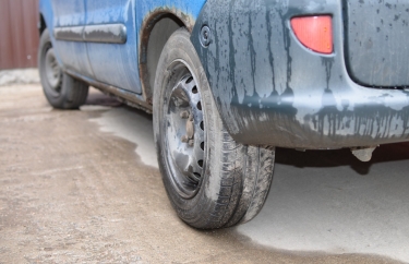 После ремонта задней балки Рено Кангу