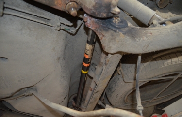 Новые торсионы задней балки Рено Кангу