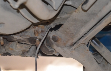 Ремонт задней балки Renault Kangoo