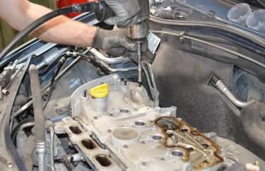 Снимаем ГБЦ Рено Логан