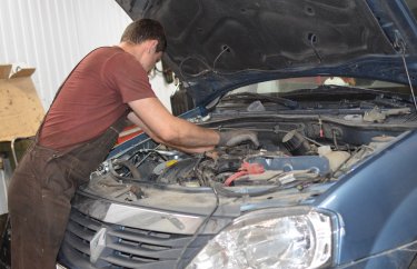 Разборка двигателя Рено Логан