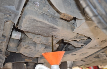 Сливаем жидкость CVT Рено Флюенс