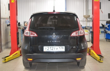 ТО 90 тысяч Рено Сценик 3