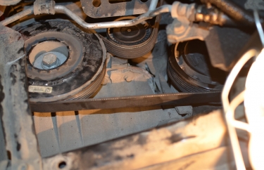 Новый ремень генератора Рено Сценик 3