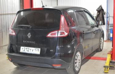 ТО 90 тысяч км. Рено Сценик 3