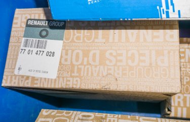 Используем только оригинальные запчасти Рено