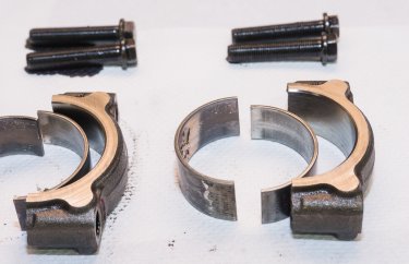 Износ шатунных вкладышей Рено Кангу