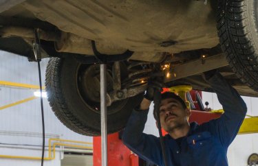 Замена глушителя Рено Симбол