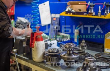 Ремонт вариатора JF015E Рено Флюенс (фото и видео)