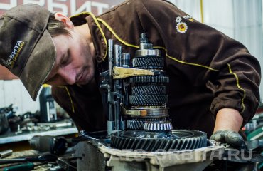 Ремонт МКПП Лада Ларгус (подробные фото)