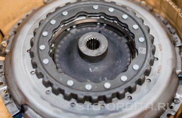 Замена комплекта сцепления Powershift Рено Меган 3 ( подробные фото)