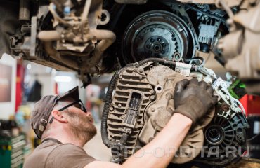 Замена комплекта сцепления Powershift Рено Меган 3 ( подробные фото)